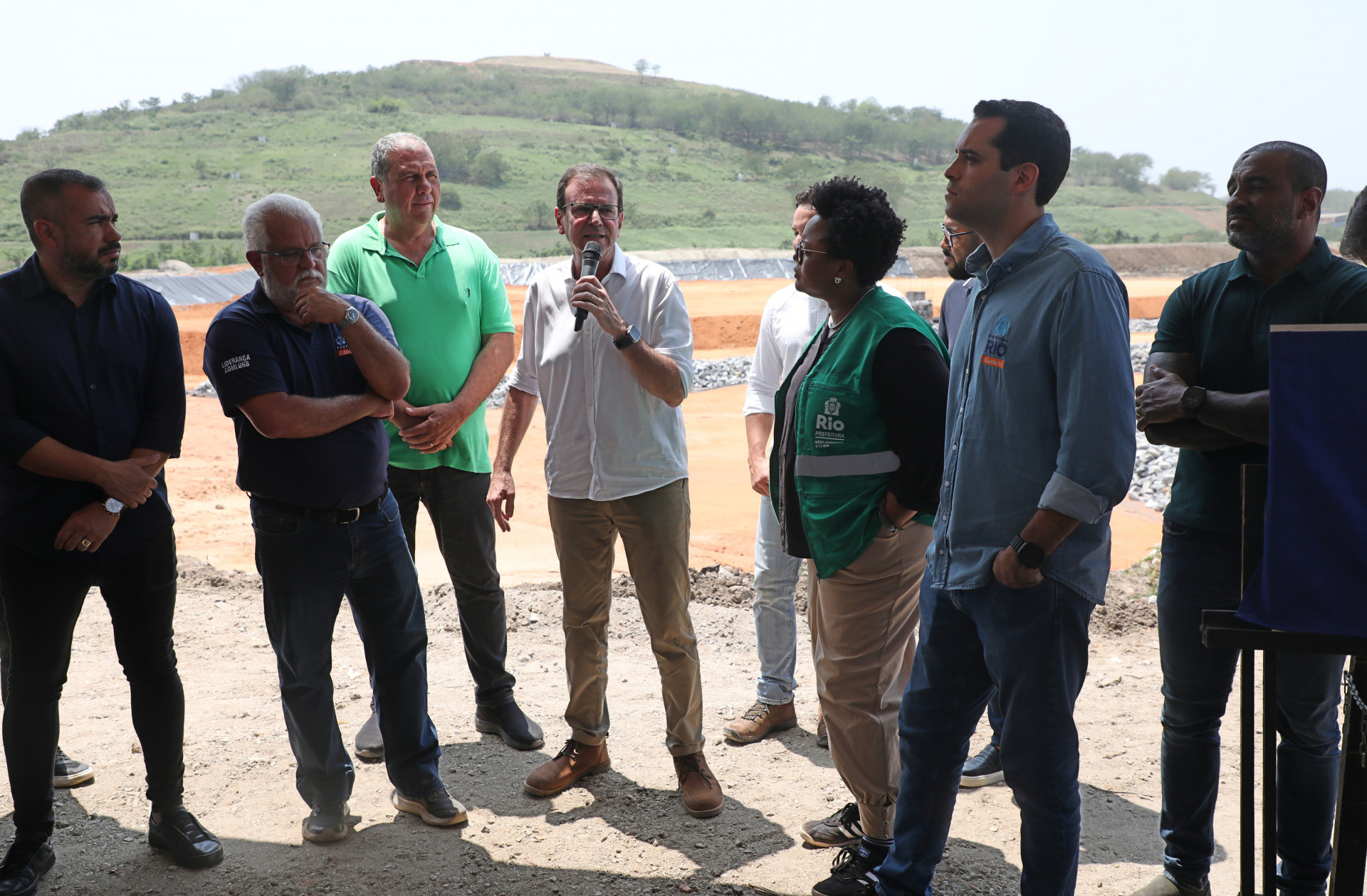 O prefeito Eduardo Paes esteve durante a inauguração - Divulgação / Fábio Motta