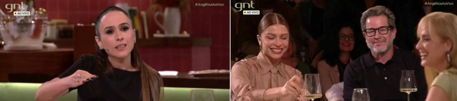 Tatá Werneck, Grazi Massafera e Murilo Benício - Reprodução de vídeo/X