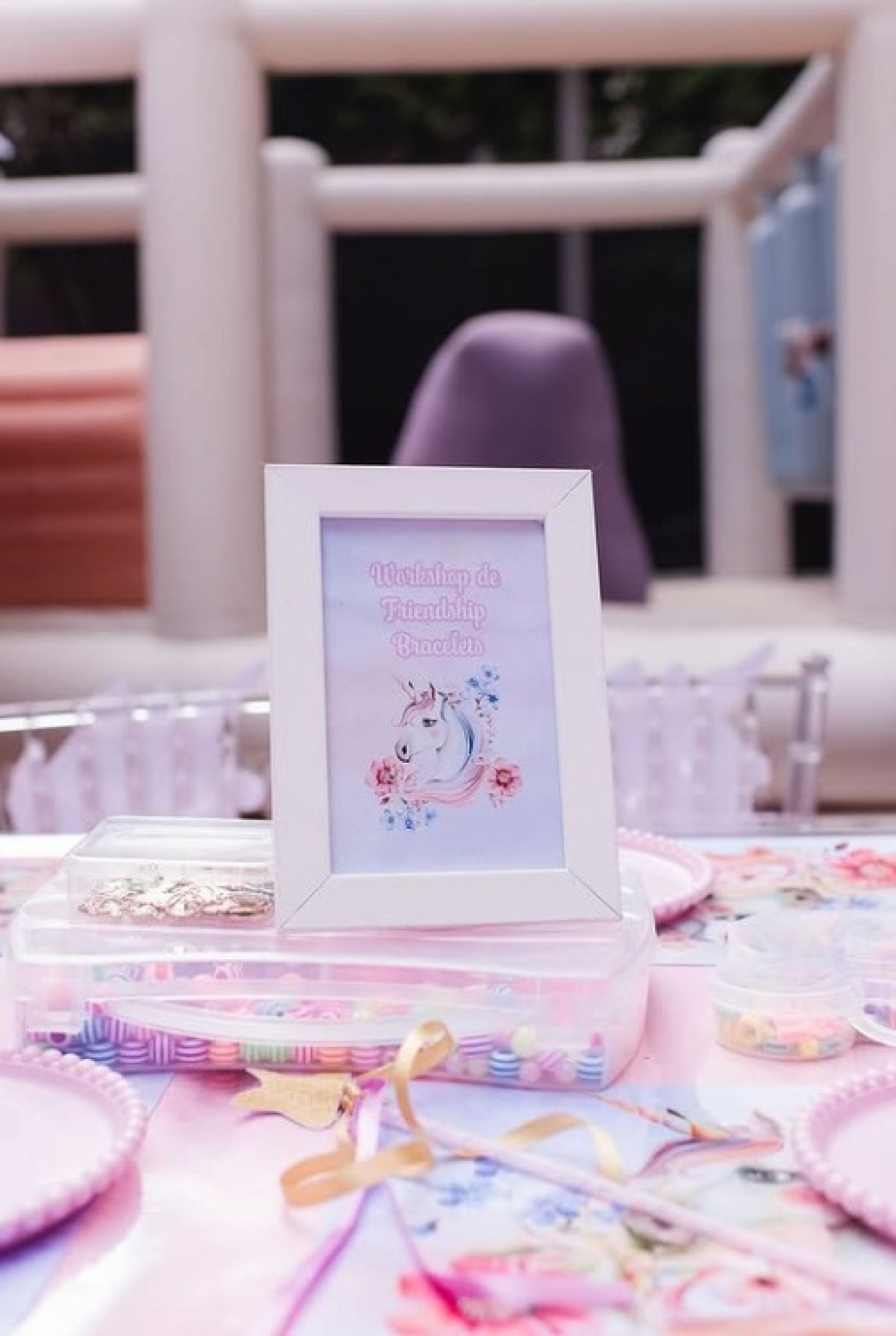 Detalhes da festa de 5 anos da filha Esther - Reprodução/ Instagram