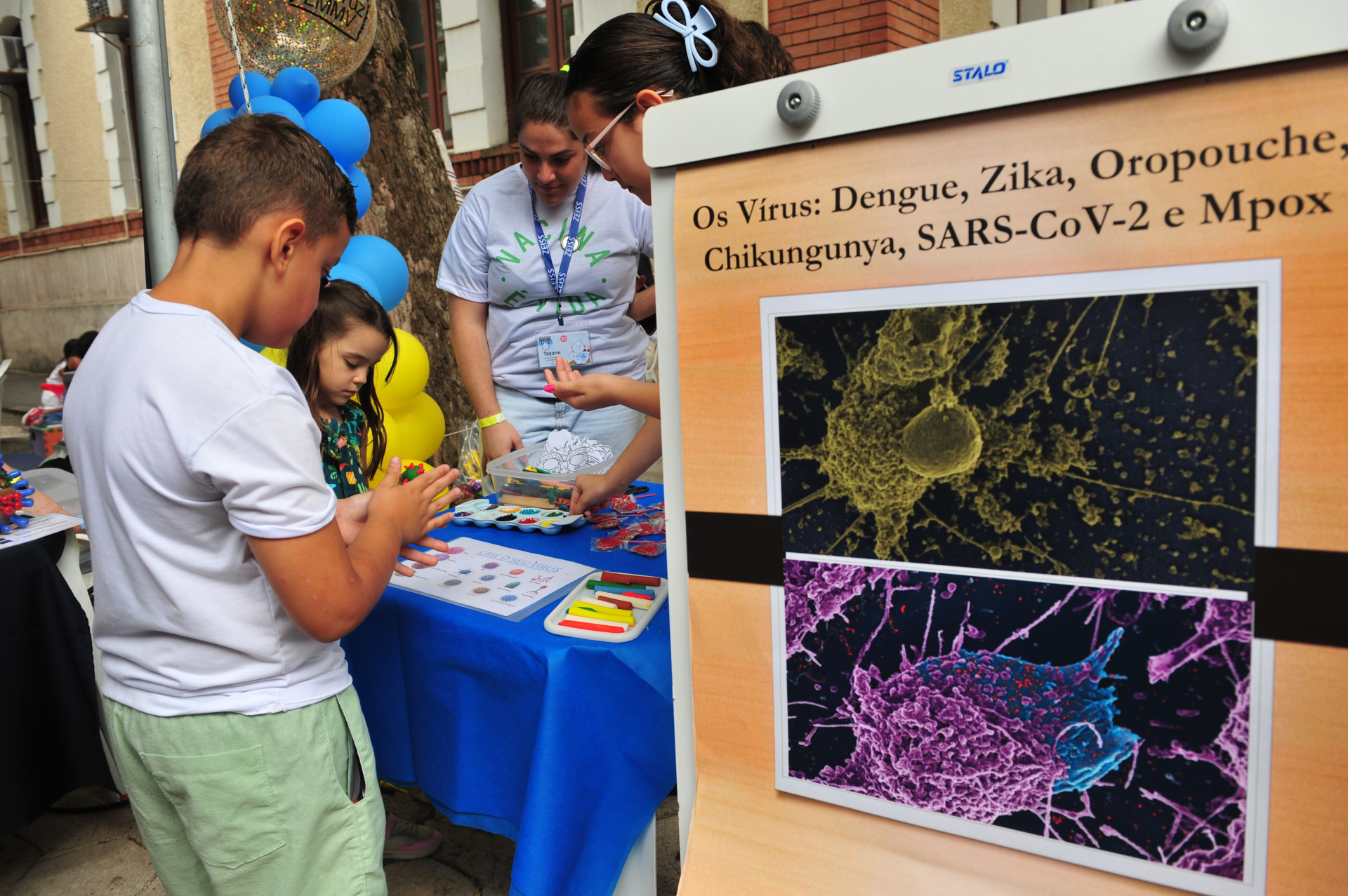 Fiocruz pra Você oferece ações de divulgação científica e iniciativas de promoção da saúde - Peter Ilicciev/Fiocruz