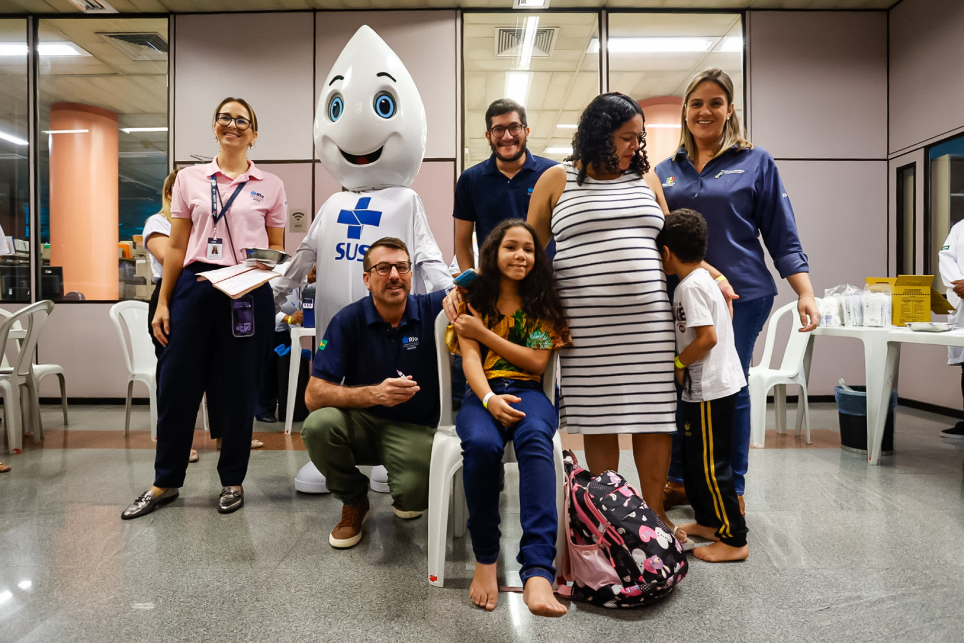 Dia D aplicou mais de 11 mil vacinas durante a manhã de sábado - Edu Kapps/SMS