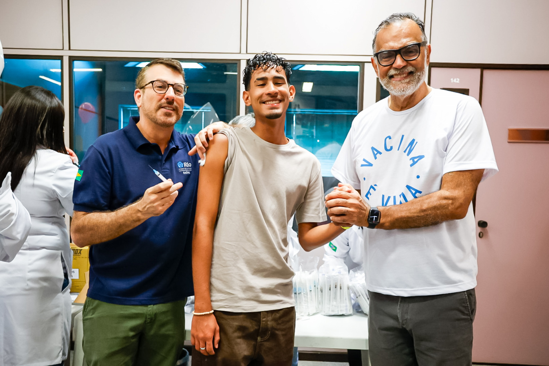 Adultos devem levar cadernetas da criança e do adolescente ou outro documento que comprove a situação vacinal - Edu Kapps/SMS