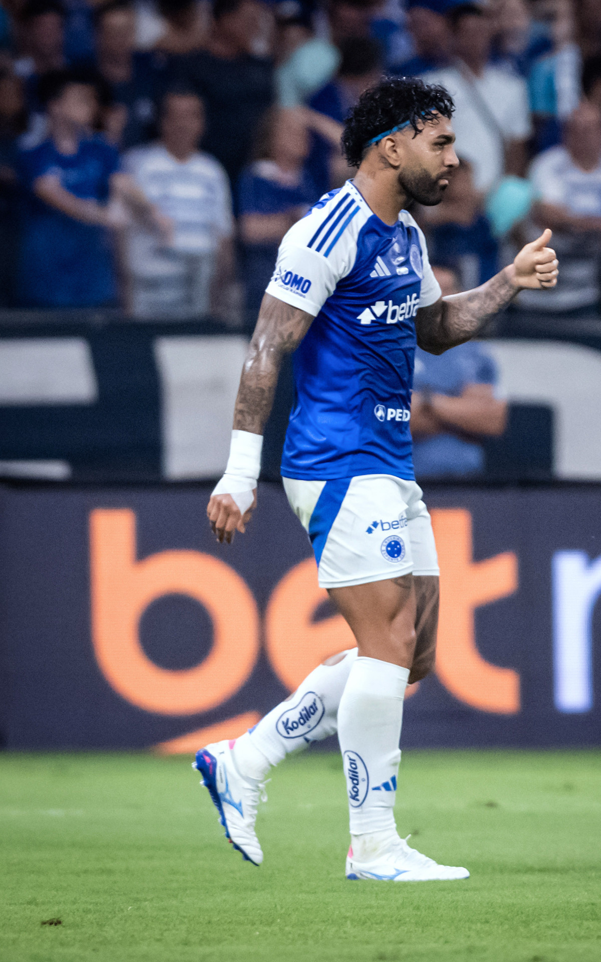 Gabigol em jogo do Cruzeiro - Gustavo Aleixo/Cruzeiro