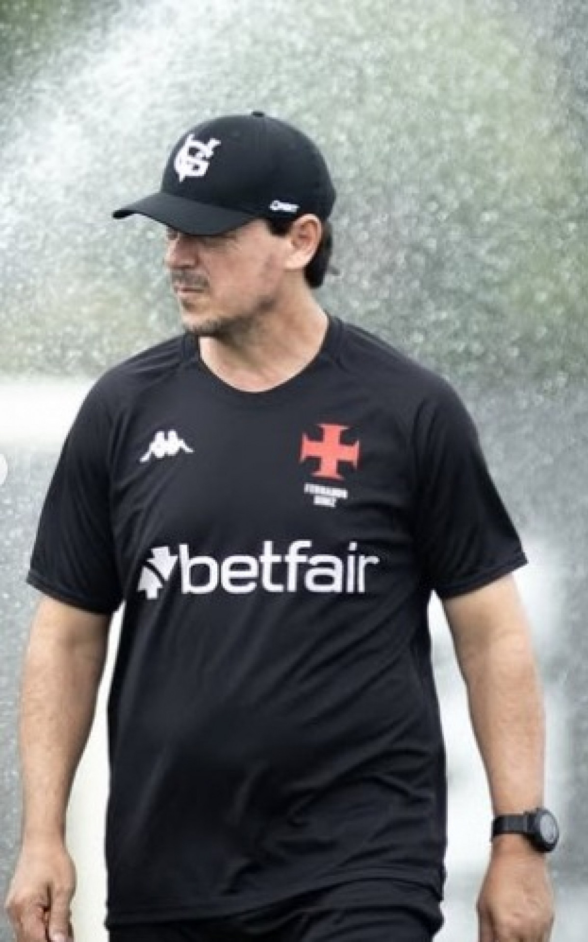 Diniz em treino do Vasco - Matheus Lima / Vasco