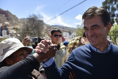 Rodrigo Paz é eleito presidente da Bolívia