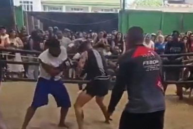 Vídeo: arena interditada no Jardim América promovia lutas clandestinas de boxe