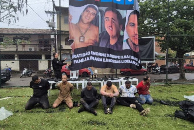 Polícia prende sete milicianos e acaba com festa que homenageava clã da família de Zinho