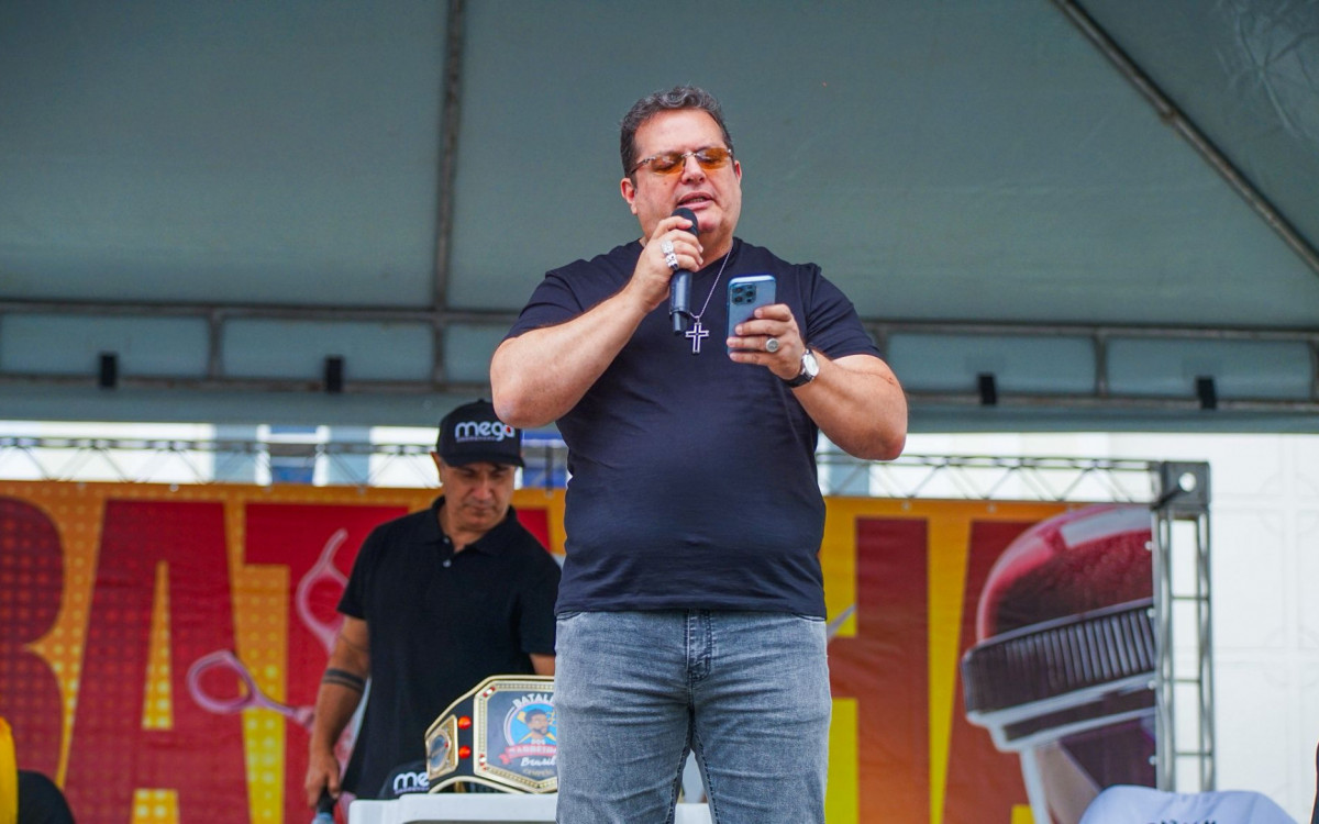 O secretário municipal de Cultura e Turismo, Tião Pinheiro