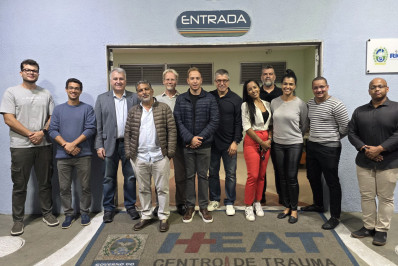 Profissionais do HEAT participam de curso internacional de Gerenciamento de Múltiplos Feridos