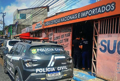 Homem é preso em flagrante por adulterar carros em oficina de Fortaleza