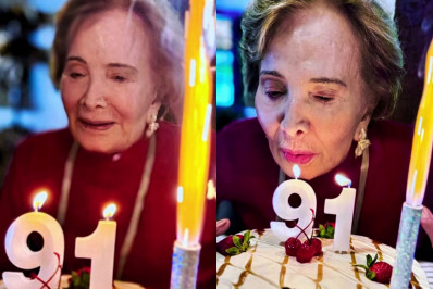 Glória Menezes completa 91 anos e ganha festa intimista