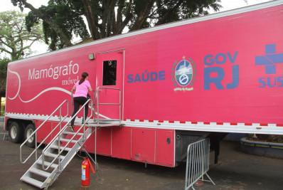 São Gonçalo vai receber carreta do mamógrafo móvel do Estado