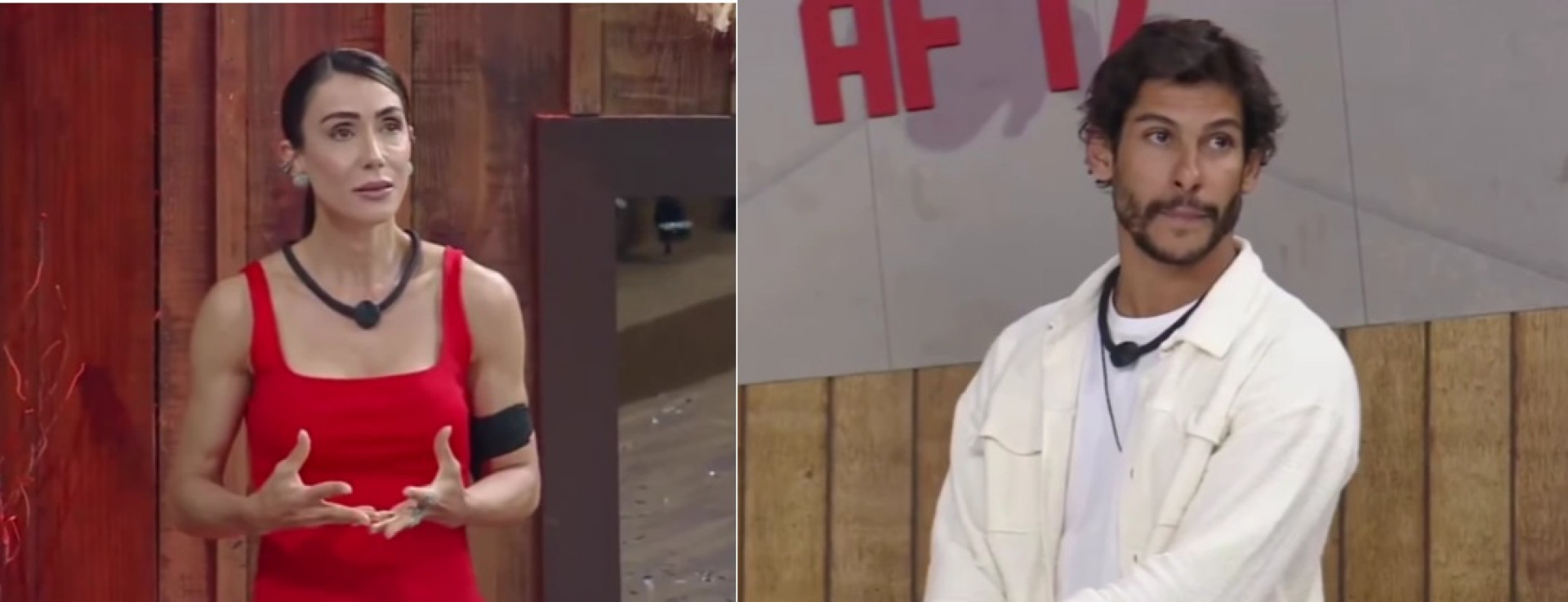 Shia Poenix e Michelle Barros na dinâmica de apontamento - Reprodução/Instagram