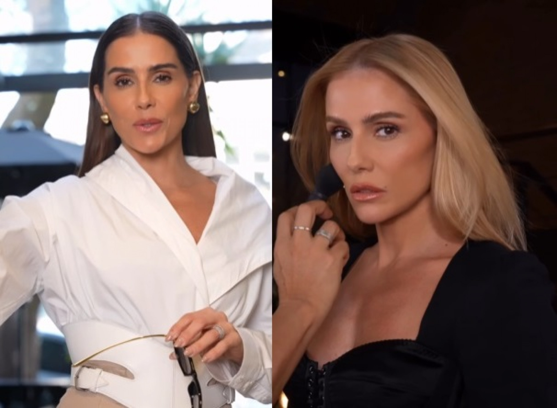 Deborah Secco mostrou antes e depois dos cabelos  - Reprodução/Instagram 