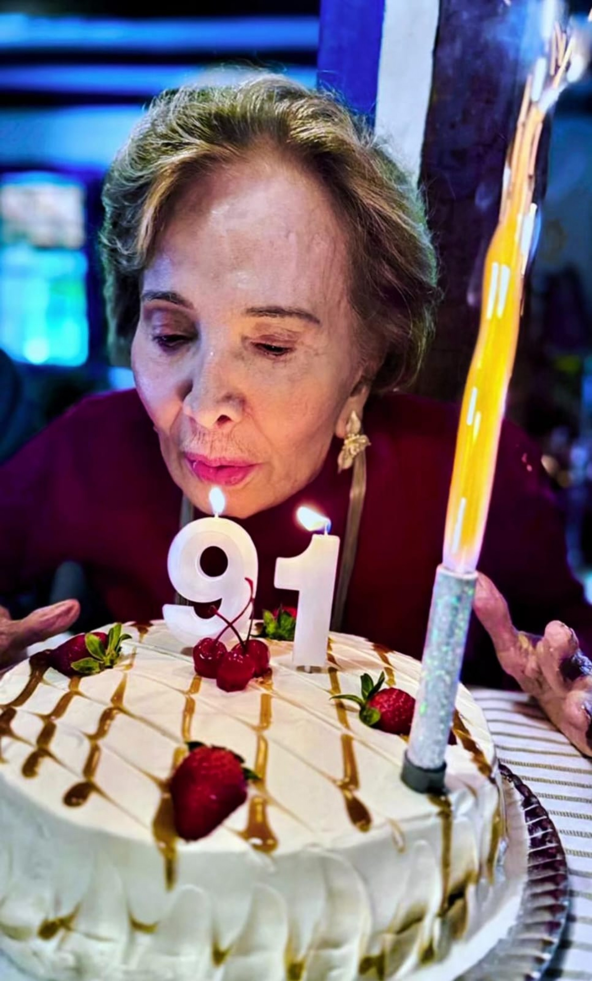 Glória Menezes completa 91 anos - Reprodução de vídeo / Instagram