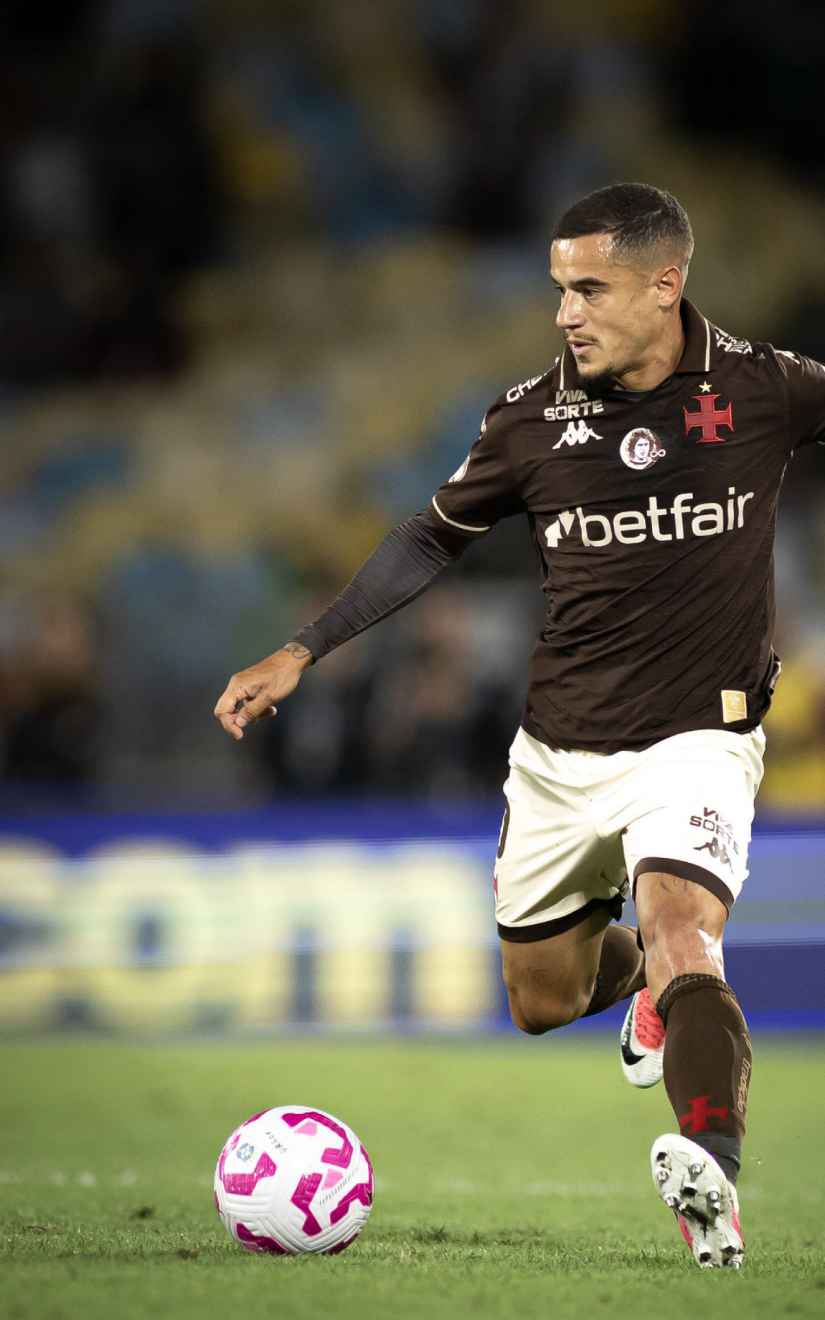Philippe Coutinho em ação no clássico entre Vasco e Fluminense - Matheus Lima | Vasco da Gama