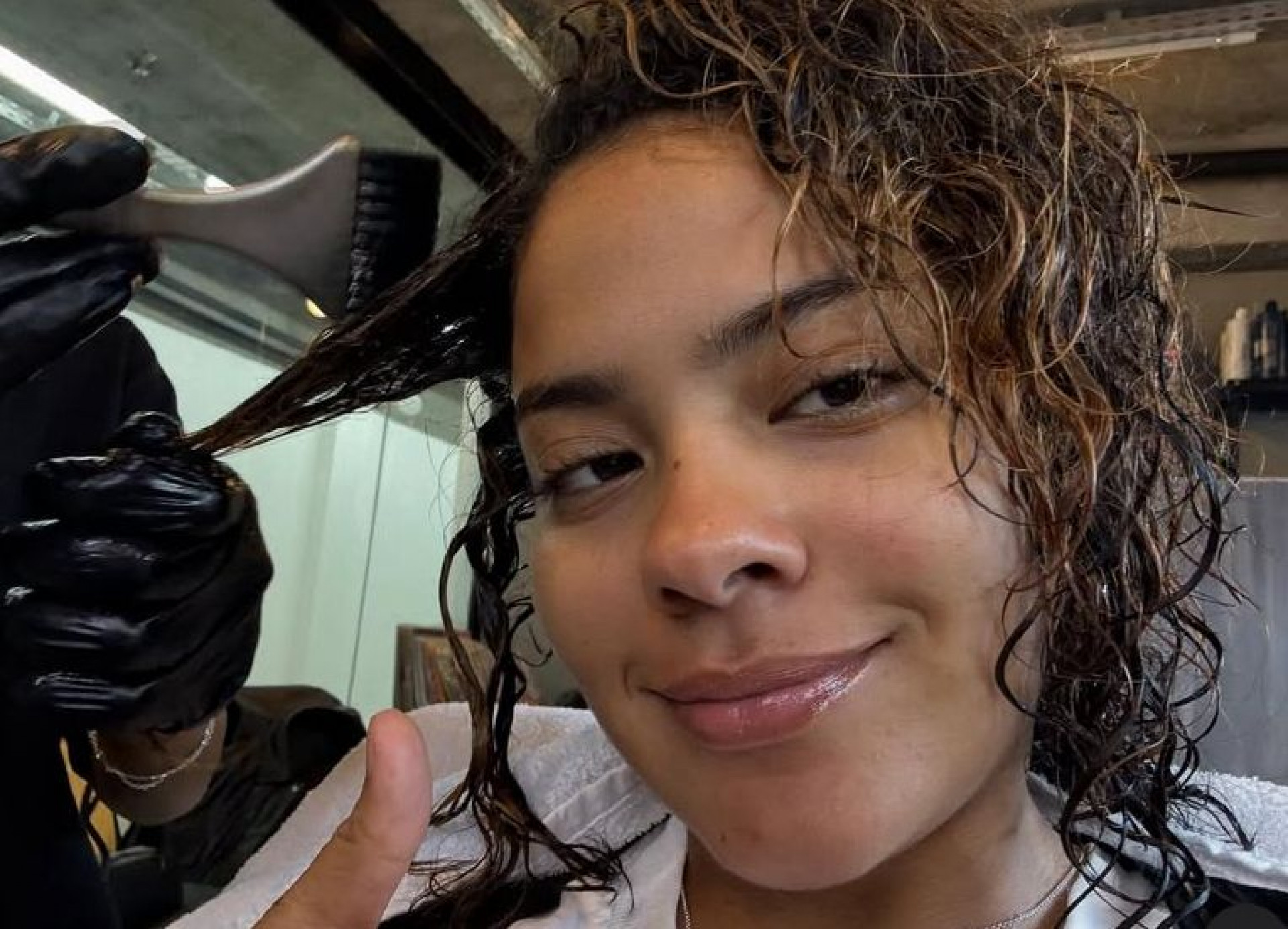 Bella Campos anunciou mudança no visual, mas resultado não agradou - Reprodução/Instagram