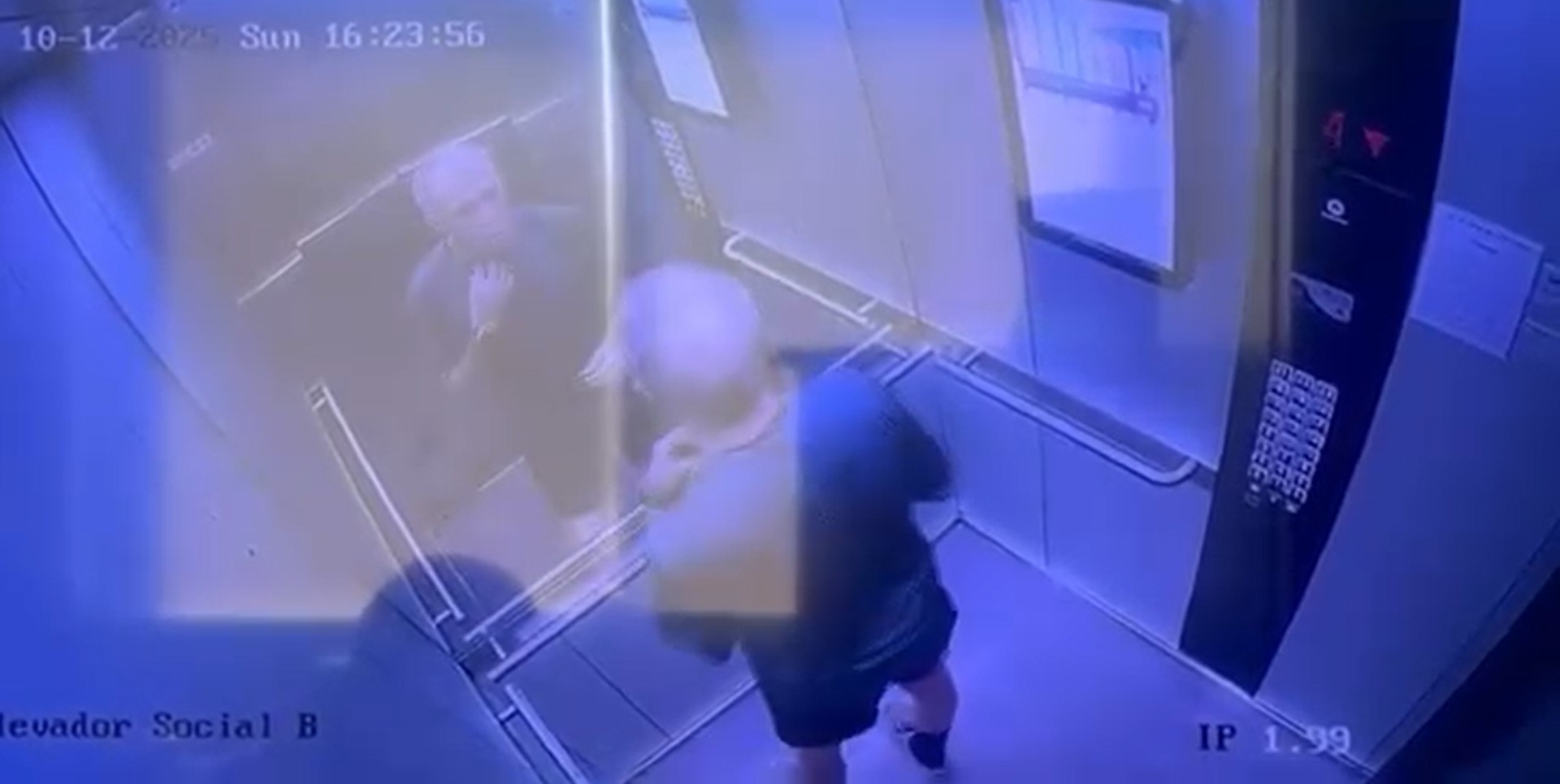 Antônio Petraglia saiu de casa com camiseta verde e bermuda preta - Reprodução/Instagram