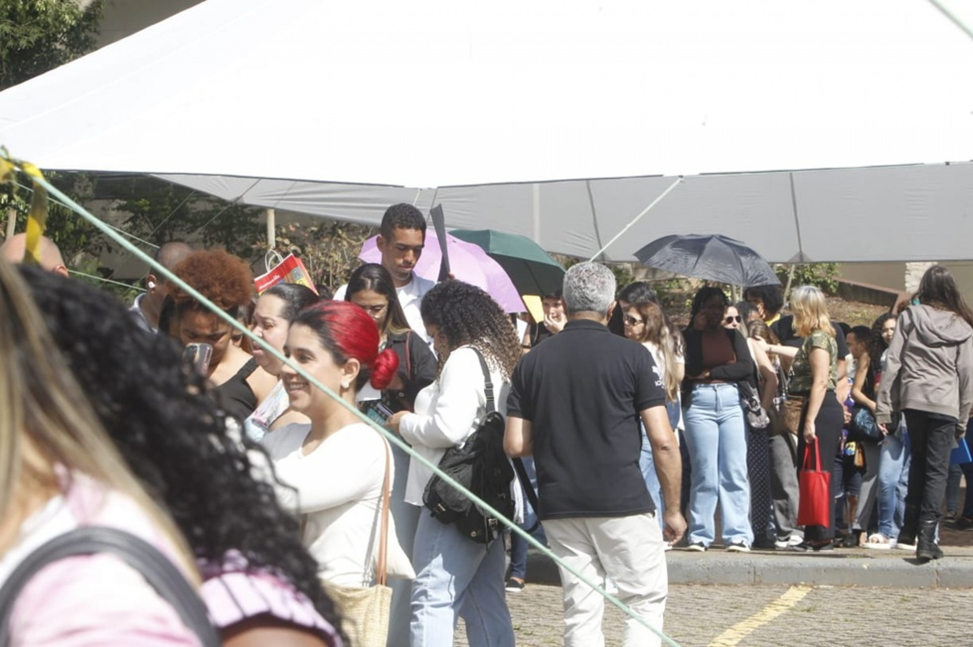 Evento se preparou para receber 20 mil pessoas - Reginaldo Pimenta / Agência O Dia