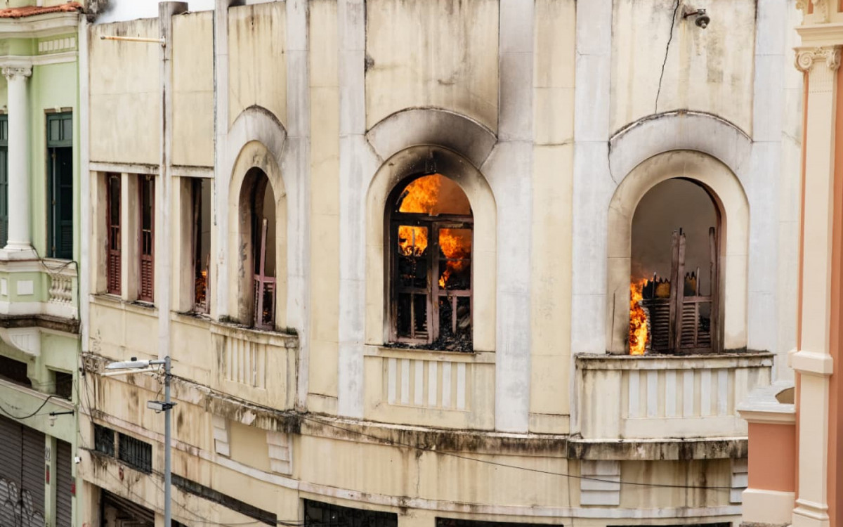 Essa é a segunda vez que o imóvel pega fogo