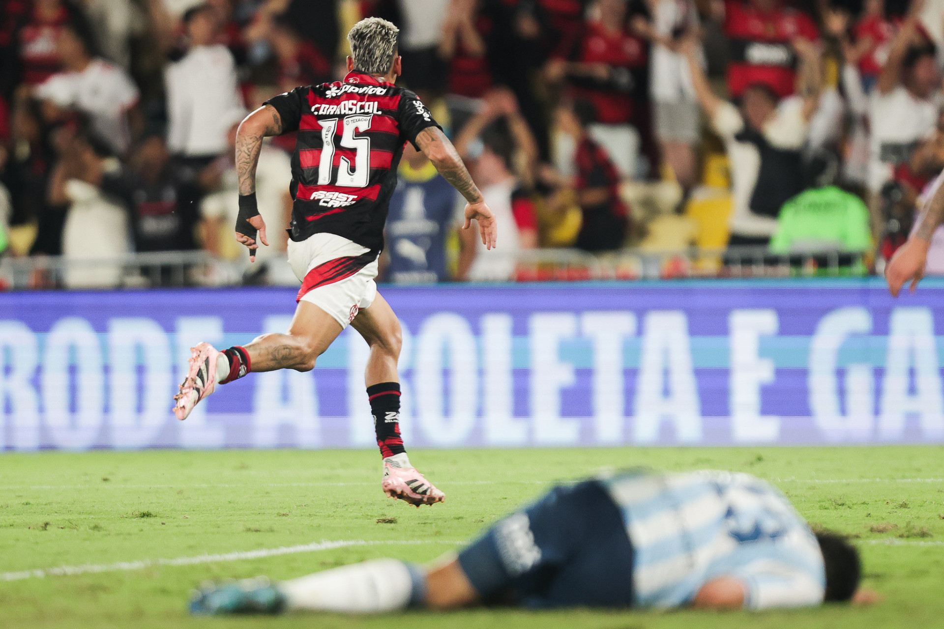 Carrascal brilhou em Flamengo x Racing - Gilvan de Souza/Flamengo