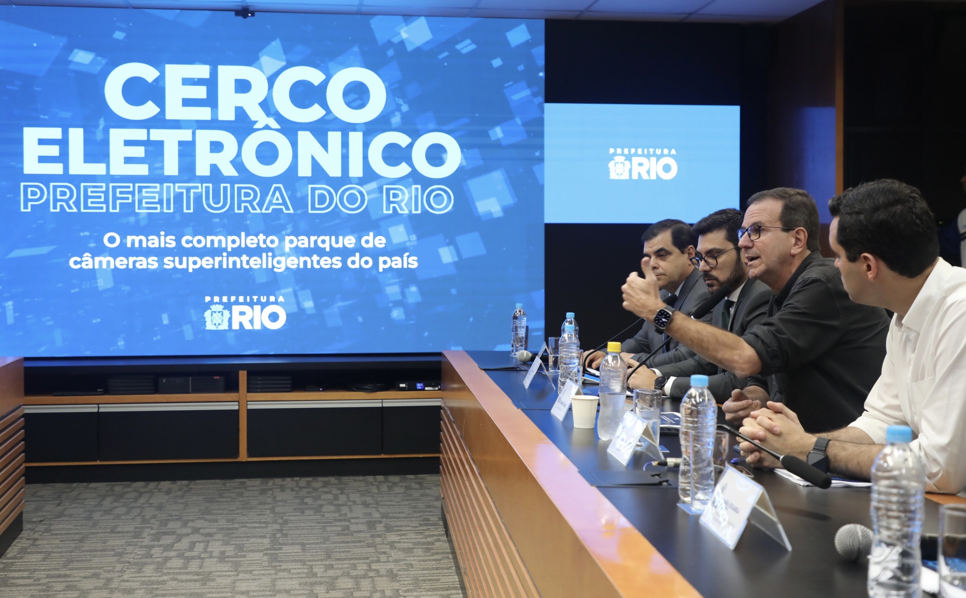 Prefeitura anuncia supercâmeras de monitoramento - Marcelo Piu/Prefeitura do Rio