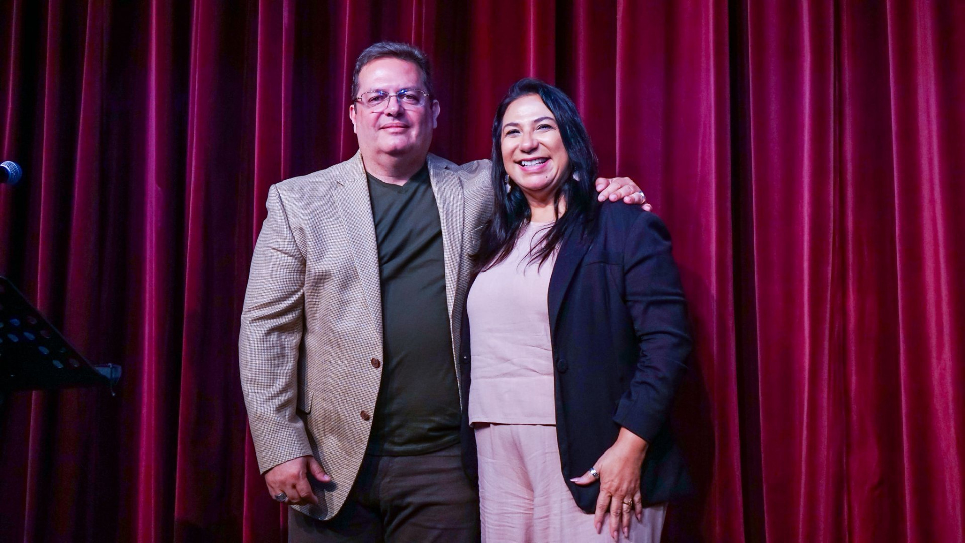 Secret&aacute;rios Ti&atilde;o Pinheiro (Cultura e Turismo) e Eneila Lucas (Educa&ccedil;&atilde;o)  - Gilberto Rocha/ PMSJM