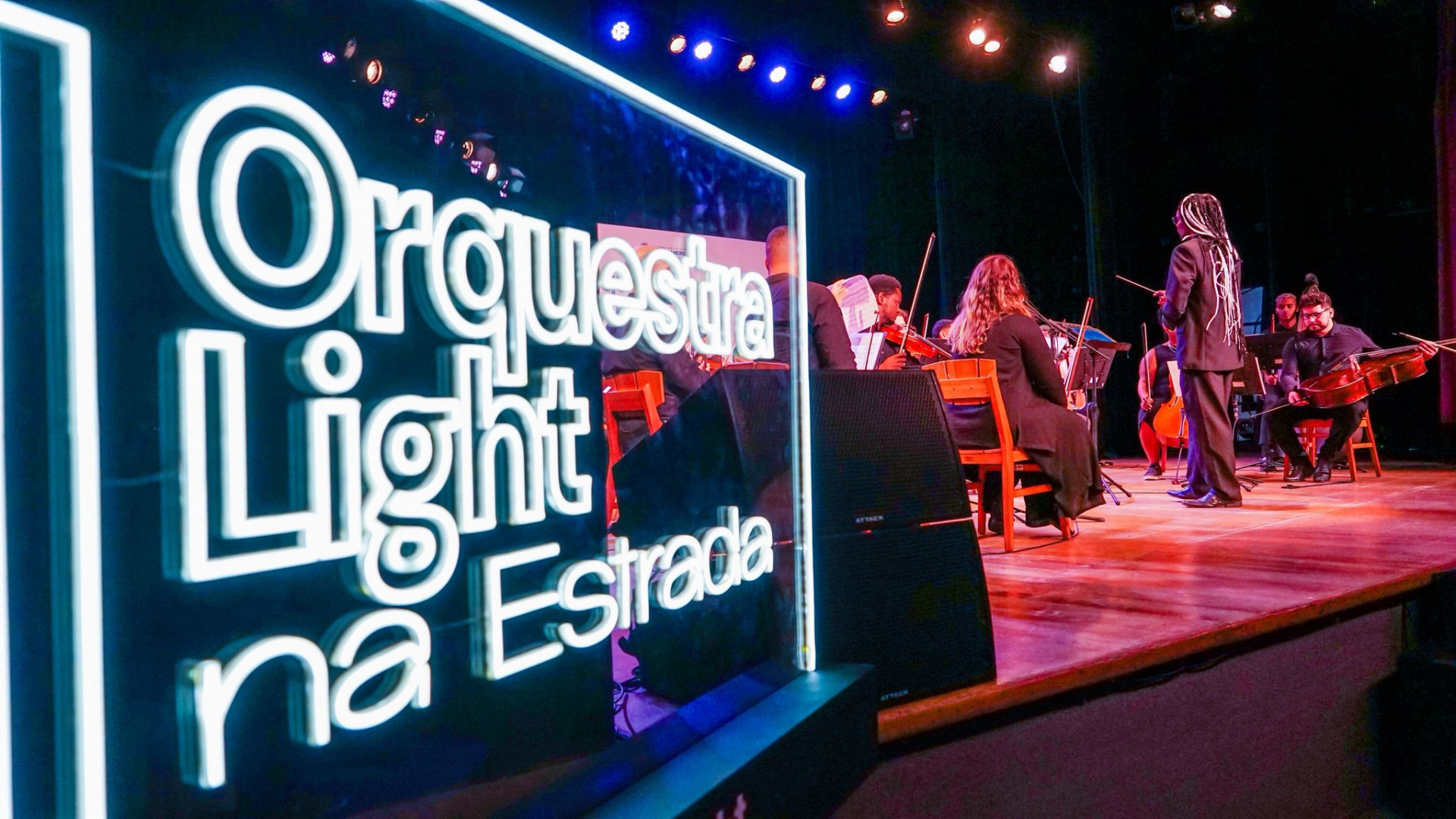 Evento contou com apresenta&ccedil;&atilde;o especial da Orquestra Light Rocinha - Gilberto Rocha/ PMSJM