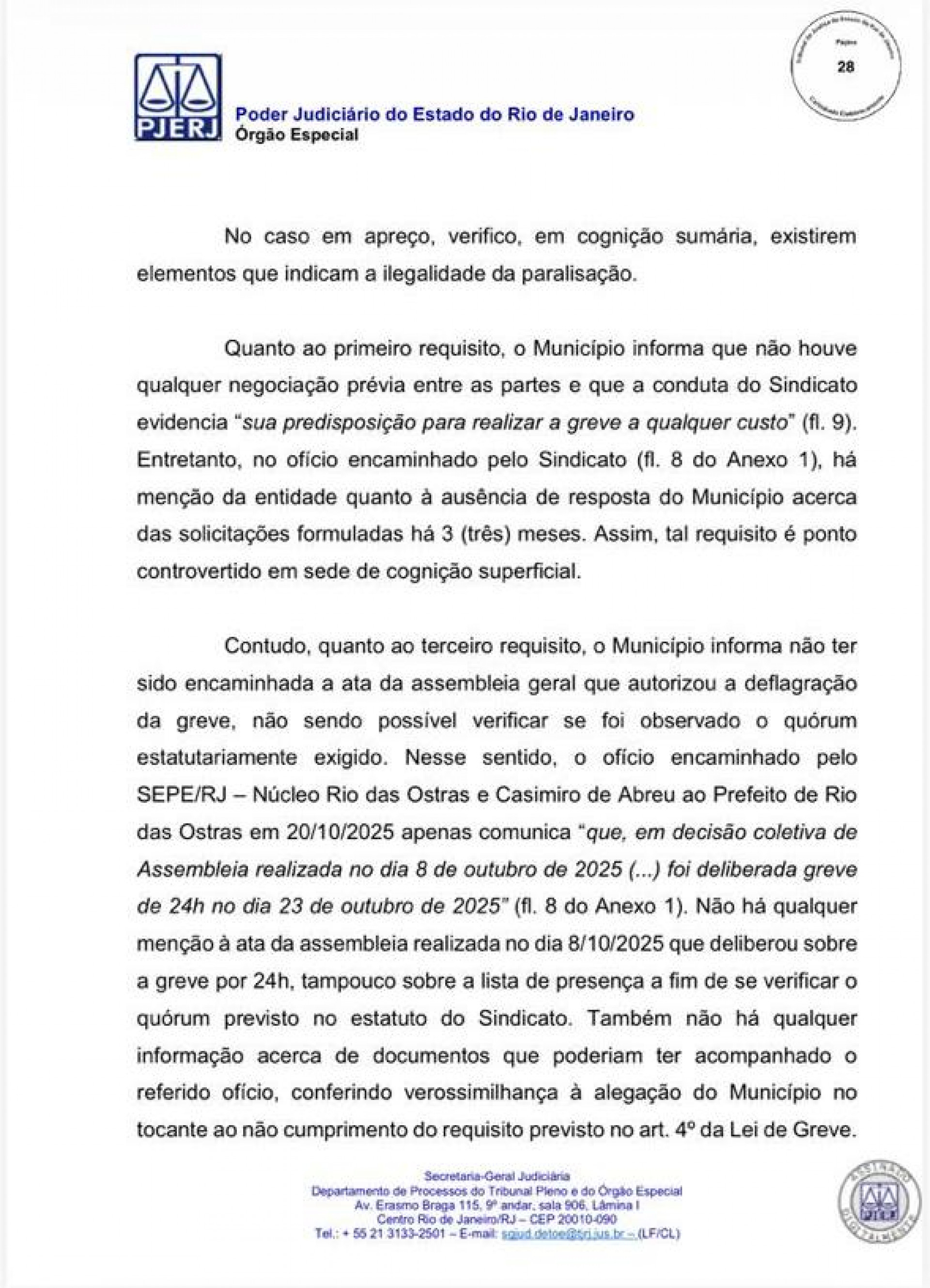 Tribunal do Rio decreta fim da greve dos servidores da Educa&ccedil;&atilde;o em Rio das Ostras - Foto: Reprodu&ccedil;&atilde;o