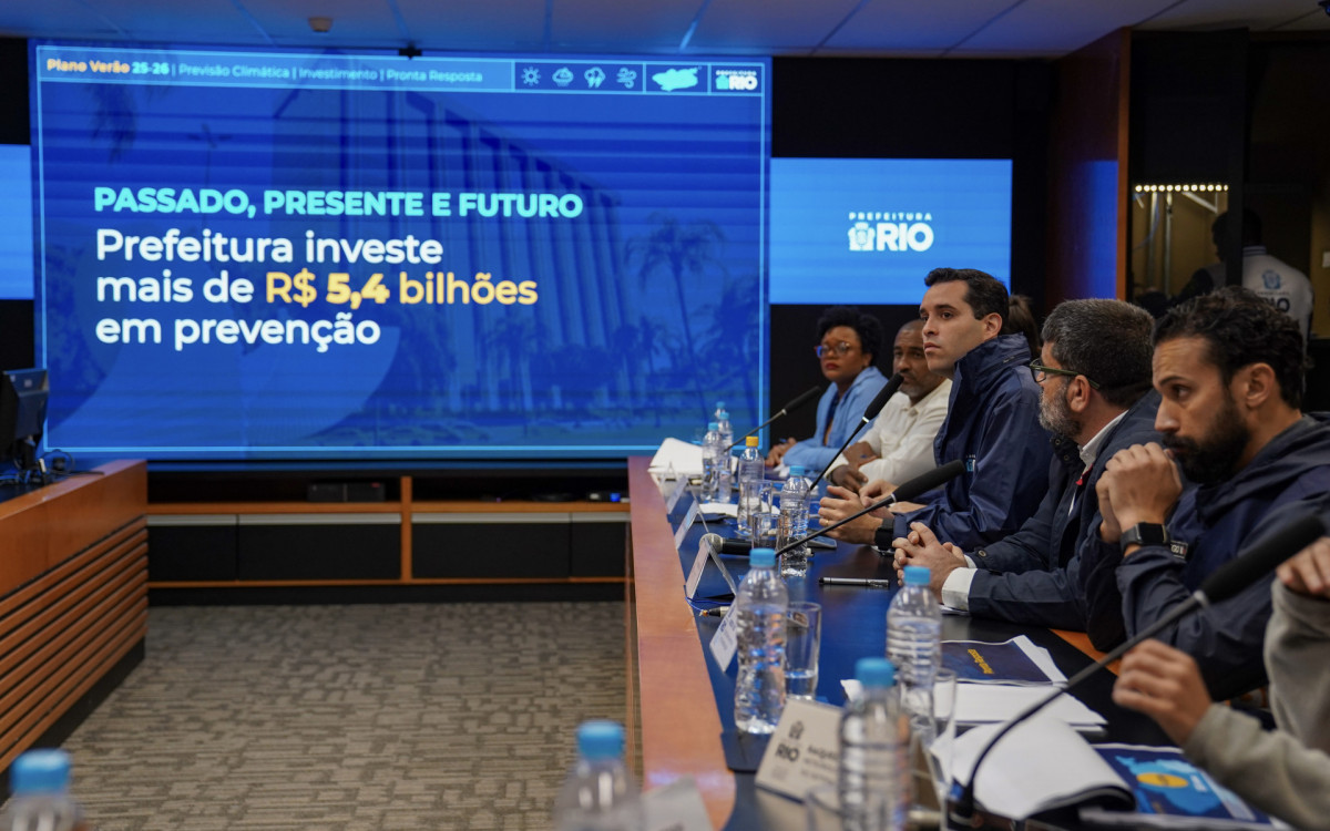 Prefeitura apresentou o Plano Verão em coletiva na sede do COR