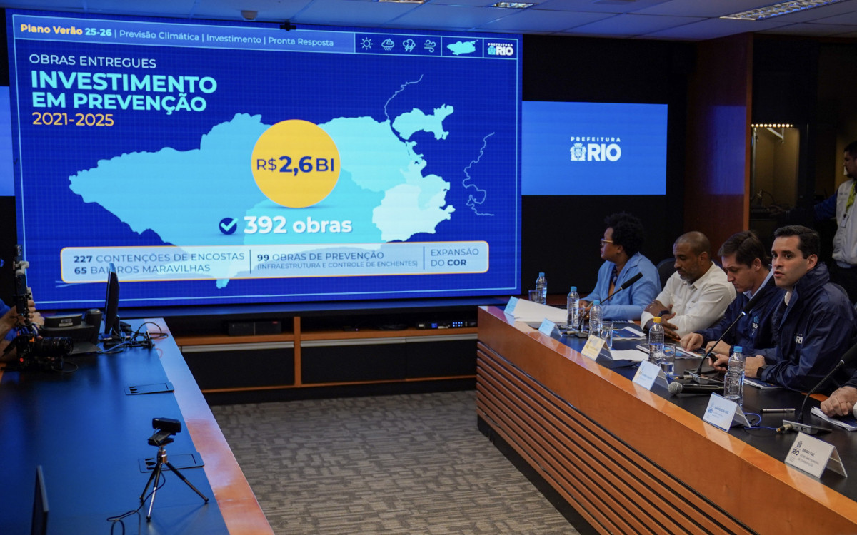 Prefeitura apresentou o Plano Verão em coletiva na sede do COR