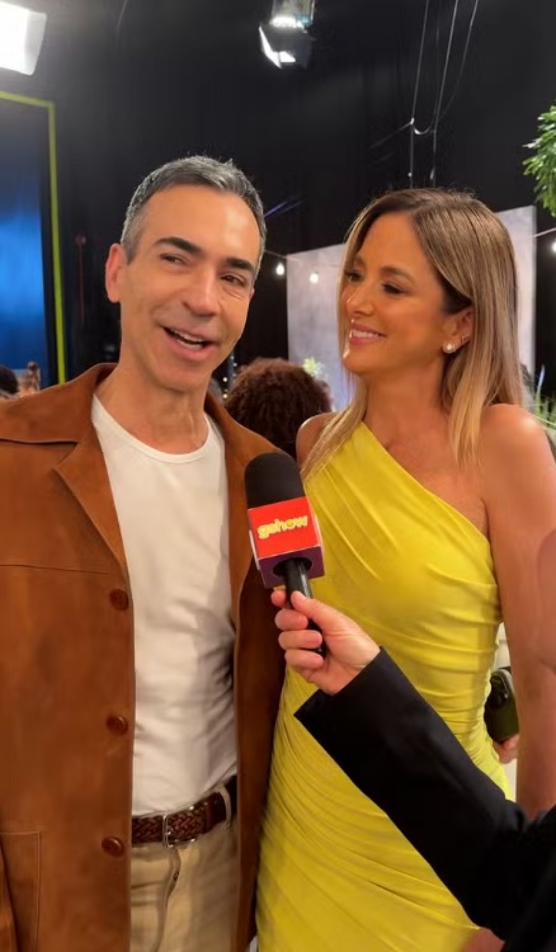 César Tralli e Ticiane Pinheiro - Chico Couto/Gshow