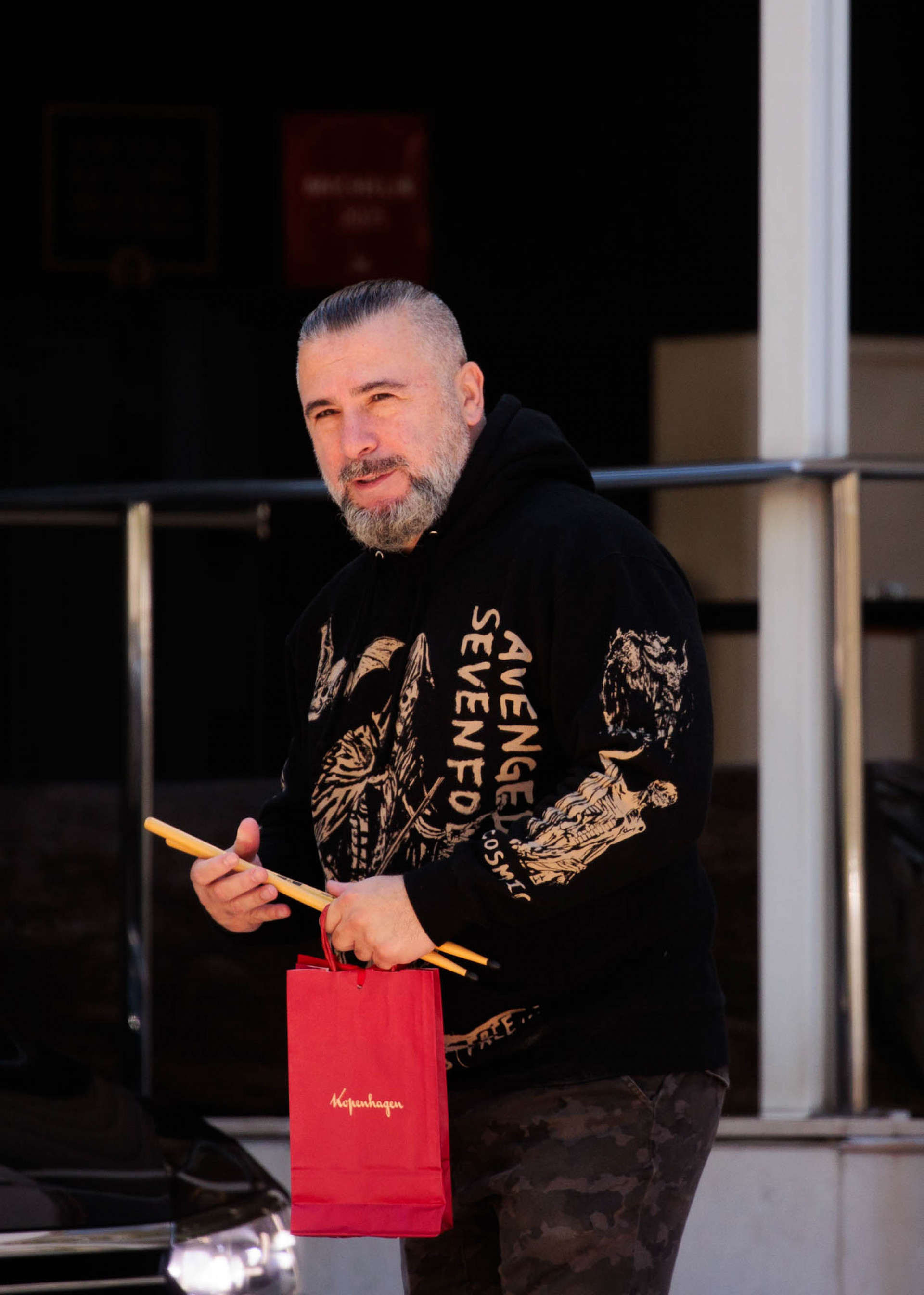  John Dolmayan, do System of a Down, é visto em São Paulo - Brazil News