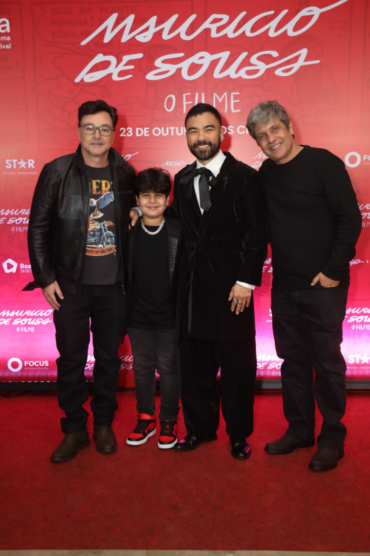 Emilio Orciollo Netto, Diego Laumar, Mauro Sousa e Pedro Vasconcelos - Patrícia Devoraes/Brazil News