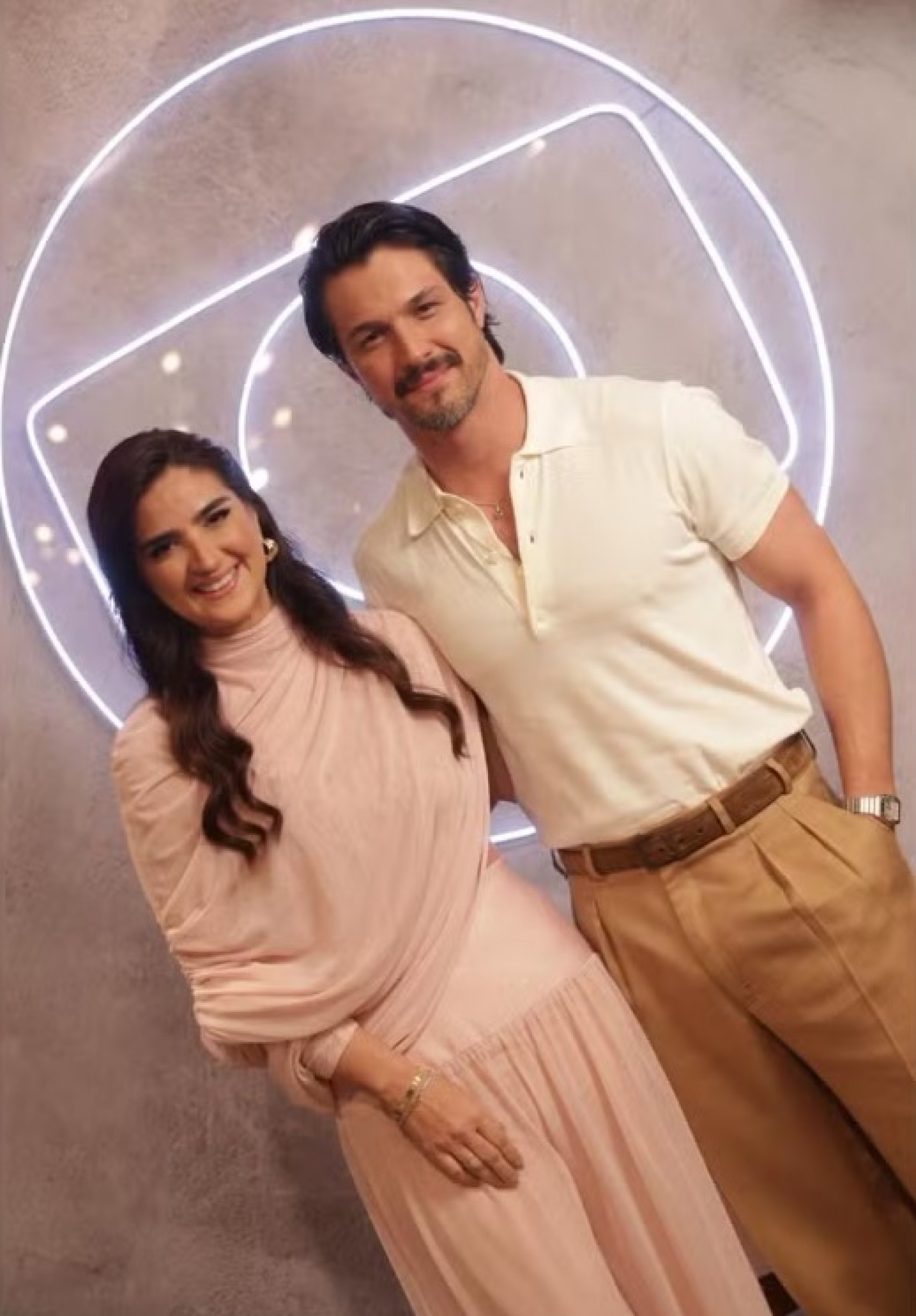 Romulo Estrela e sua irmã Milena Estrela - Beatriz Damy/TV Globo