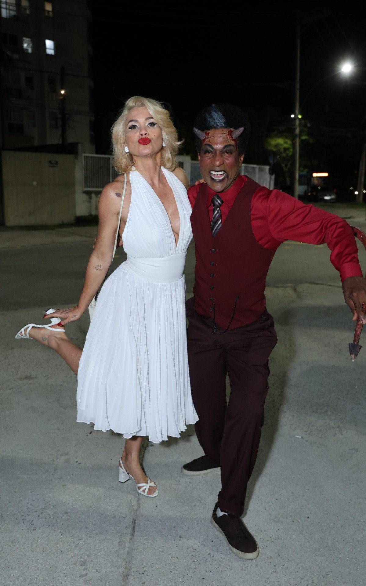 Flávia Alessandra e Luís Miranda