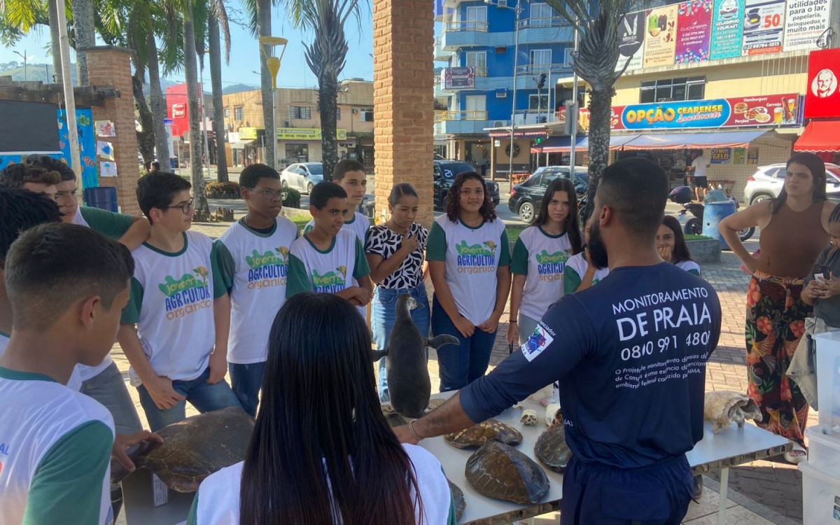 Alunos de Casimiro de Abreu participam de atividades interativas do Instituto BW, aprendendo sobre a importância da conservação ambiental para o futuro do planeta