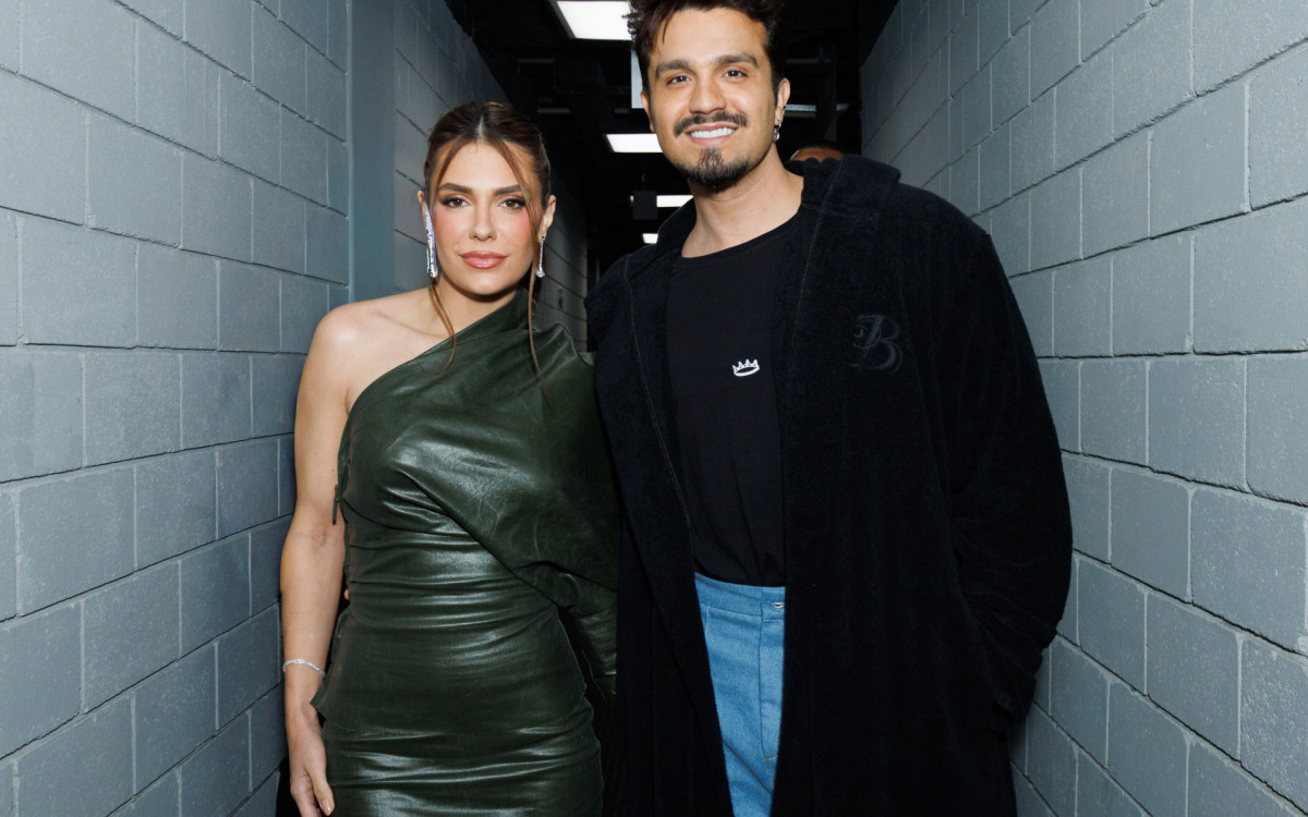 Jade Magalhães e Luan Santana 