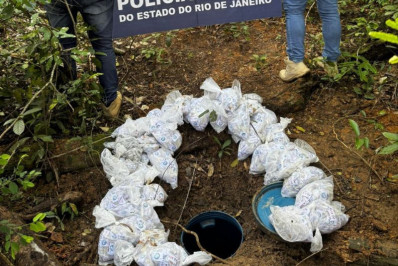 Operação do 32º BPM em Rio das Ostras apreende mais de 2.000 cápsulas de cocaína