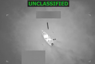 Vídeo: EUA matam seis pessoas em ataque contra suposta 'narcolancha' venezuelana no Caribe