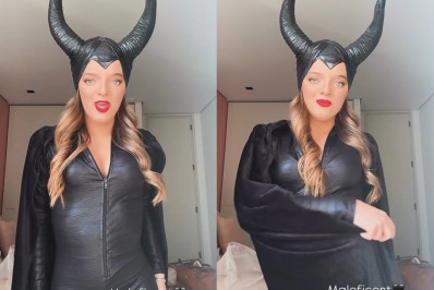 Rafa Justus usa fantasia de Malévola para festa de Halloween