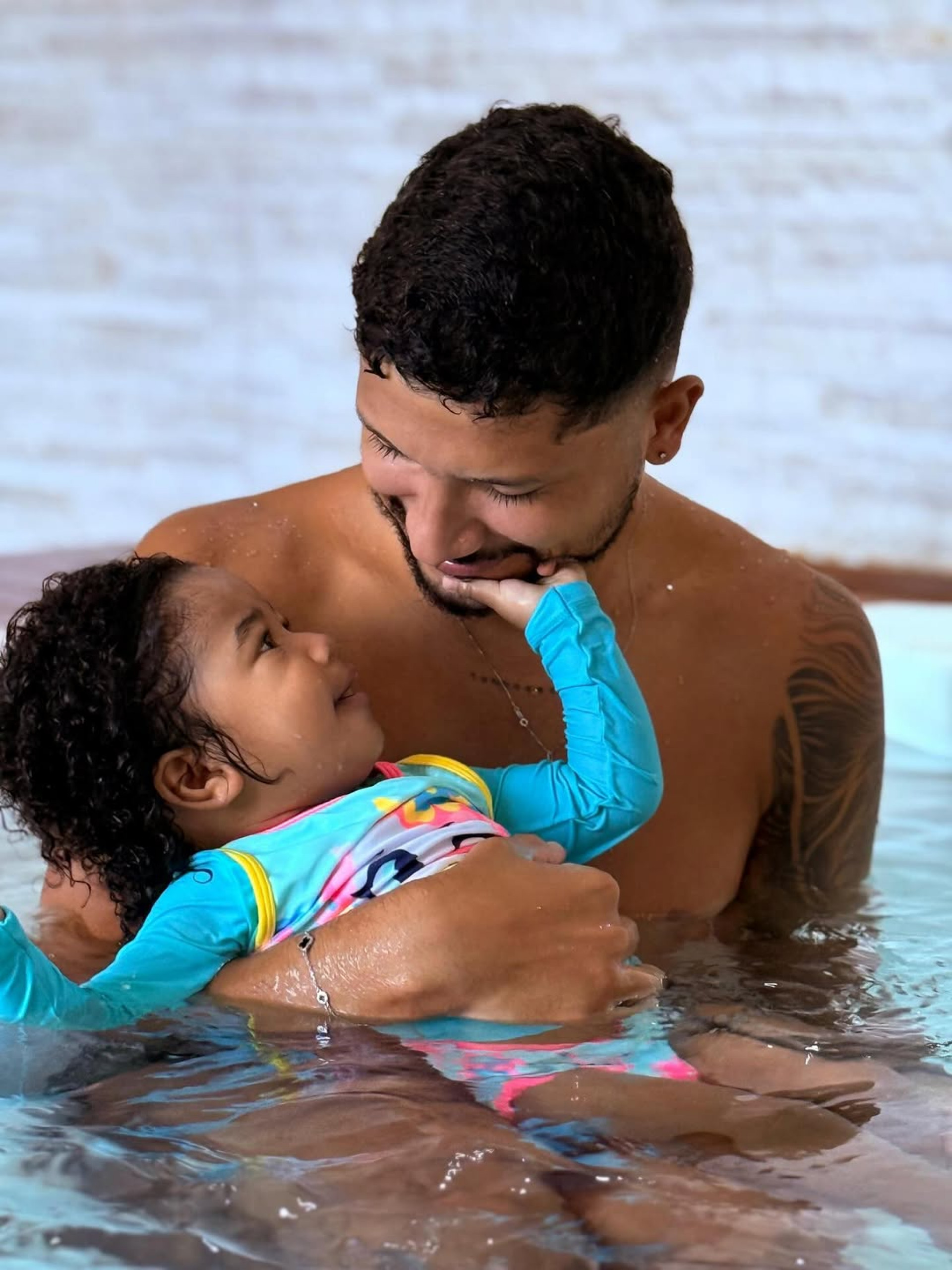 Yuri Lima fez uma homenagem para a filha nas redes sociais  - Reprodução/Instagram 