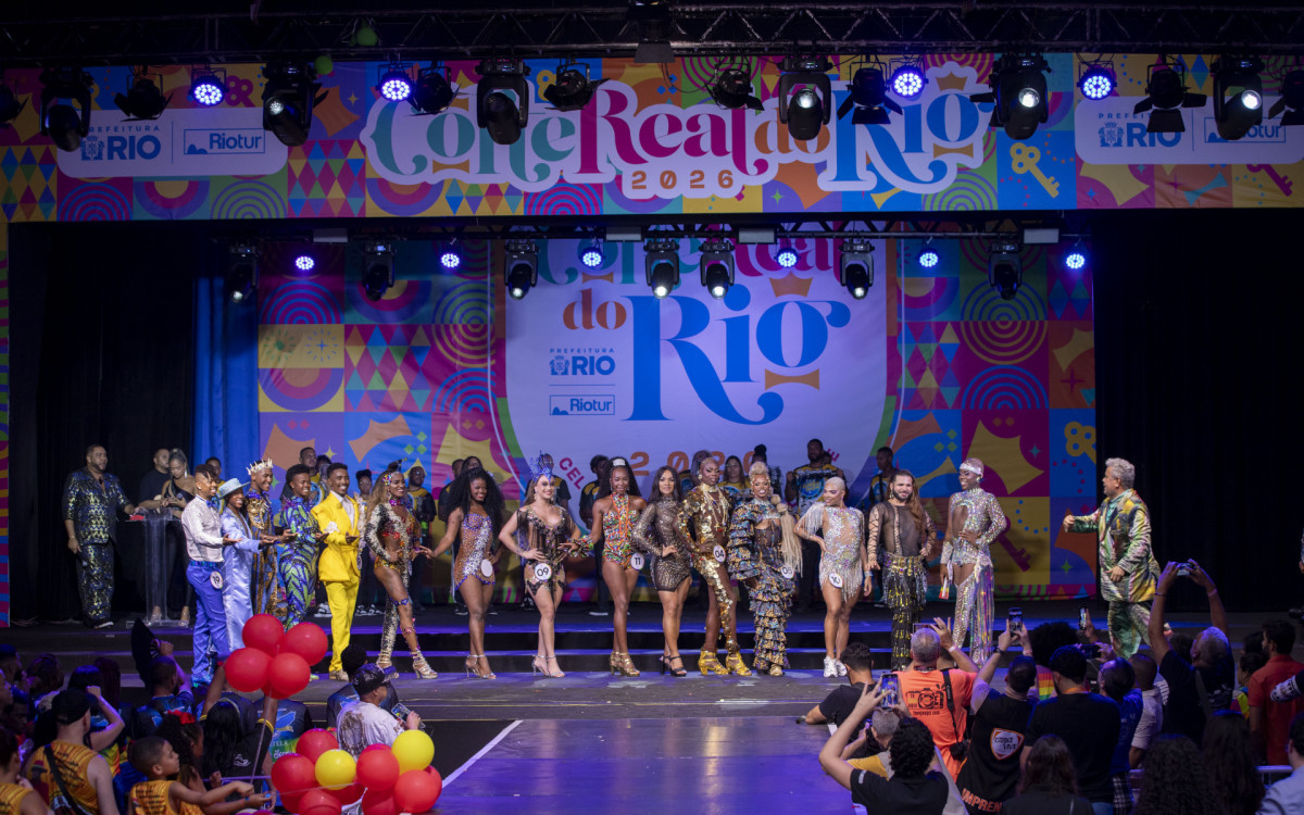 Nova corte do carnaval de 2026 foi definida nesta sexta-feira (24), em evento na Cidade do Samba