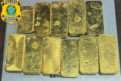 Vídeo: Motorista é preso com 10,2 kg de ouro avaliado em R$ 7 milhões em RR