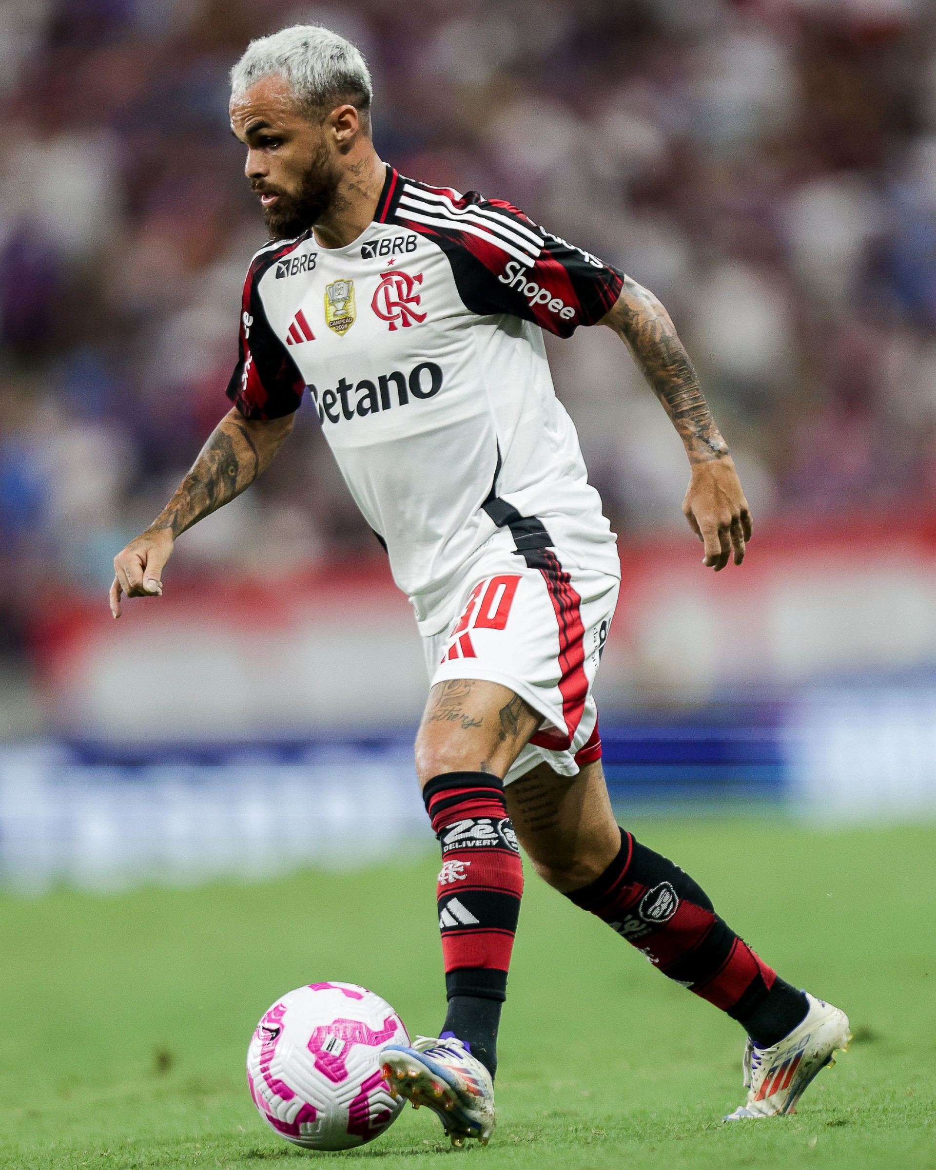 Michael em ação contra o Fortaleza - Gilvan de Souza/Flamengo