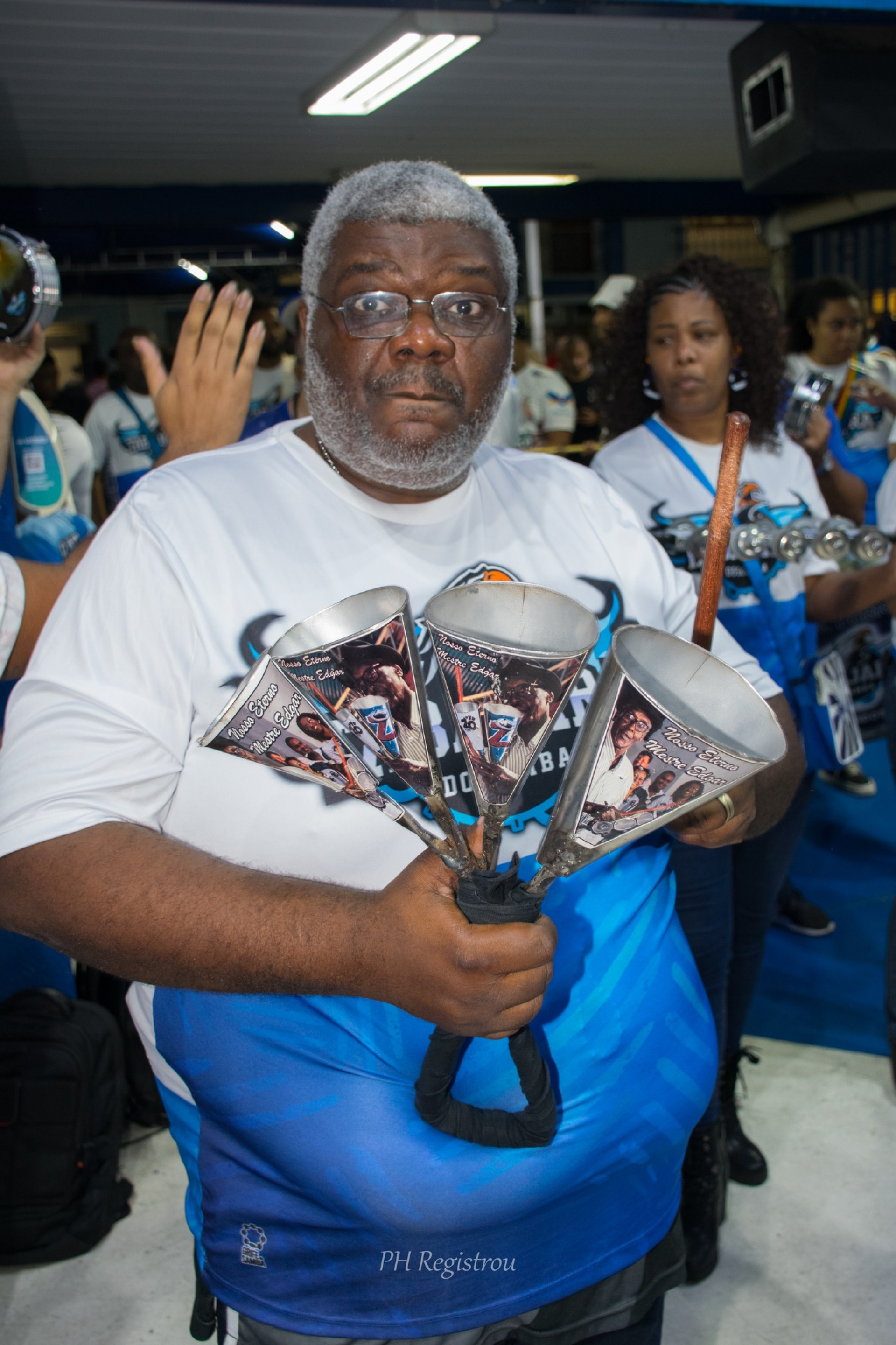 Sidcley Fernandes lidera projeto em prol da preservação da arte do agogô - Paulo Henrique / Reprodução Facebook