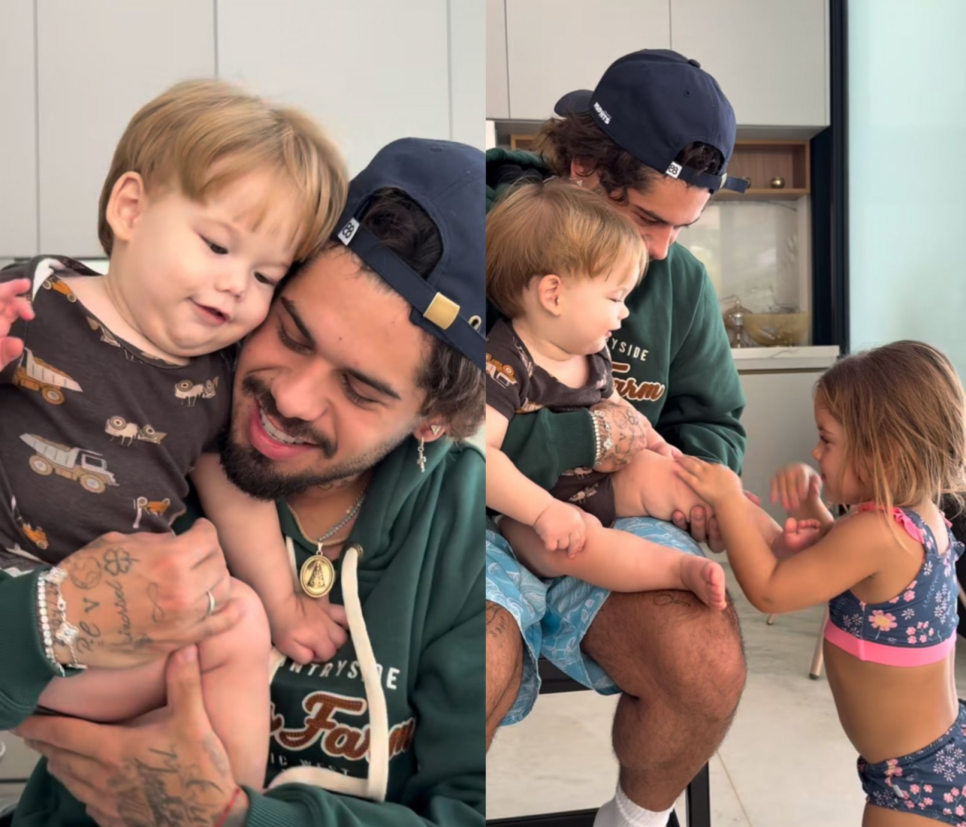 Z&eacute; Felipe curte dia oa lado dos filhos
 - Reprodu&ccedil;&atilde;o/Instagram