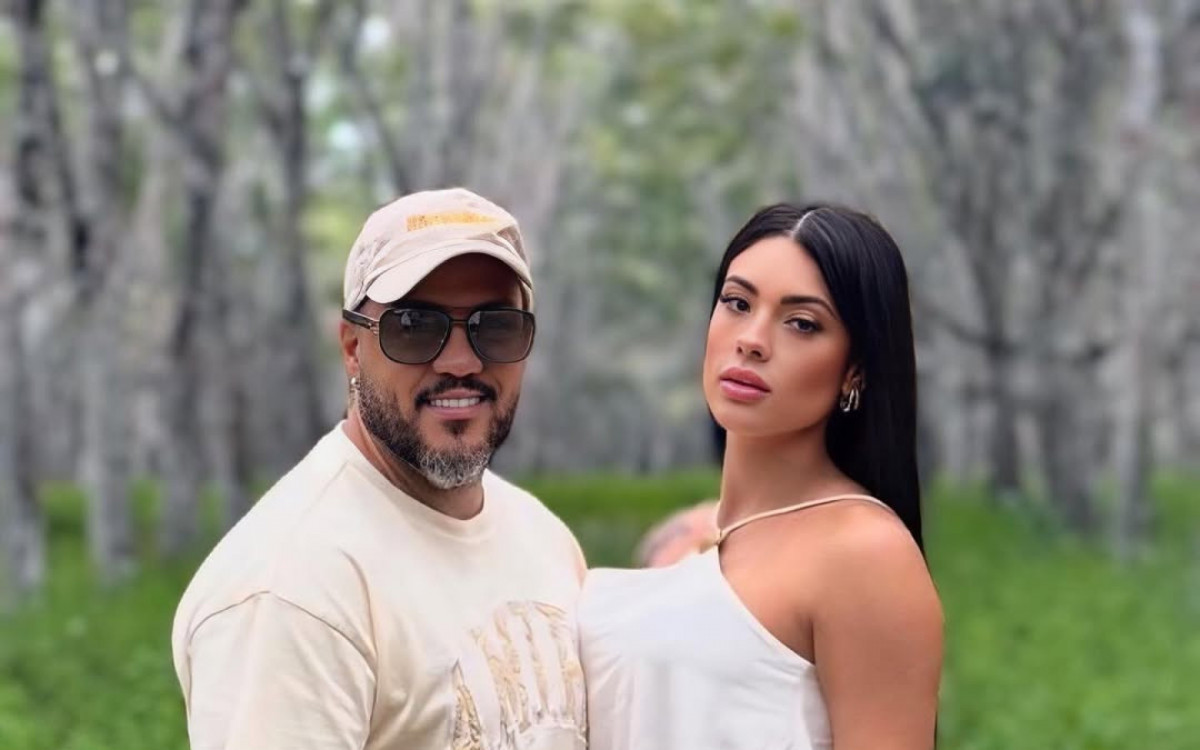 Belo e Rayane Figliuzzi