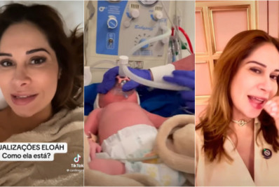 Maíra Cardi relata momentos de tensão durante parto da filha: 'Angustiante' 