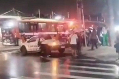 Mulher morre atropelada na Praça Seca